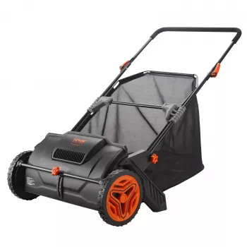 21-Inch Push Lawn Sweeper: Big Hopper, Faster Cleanup
