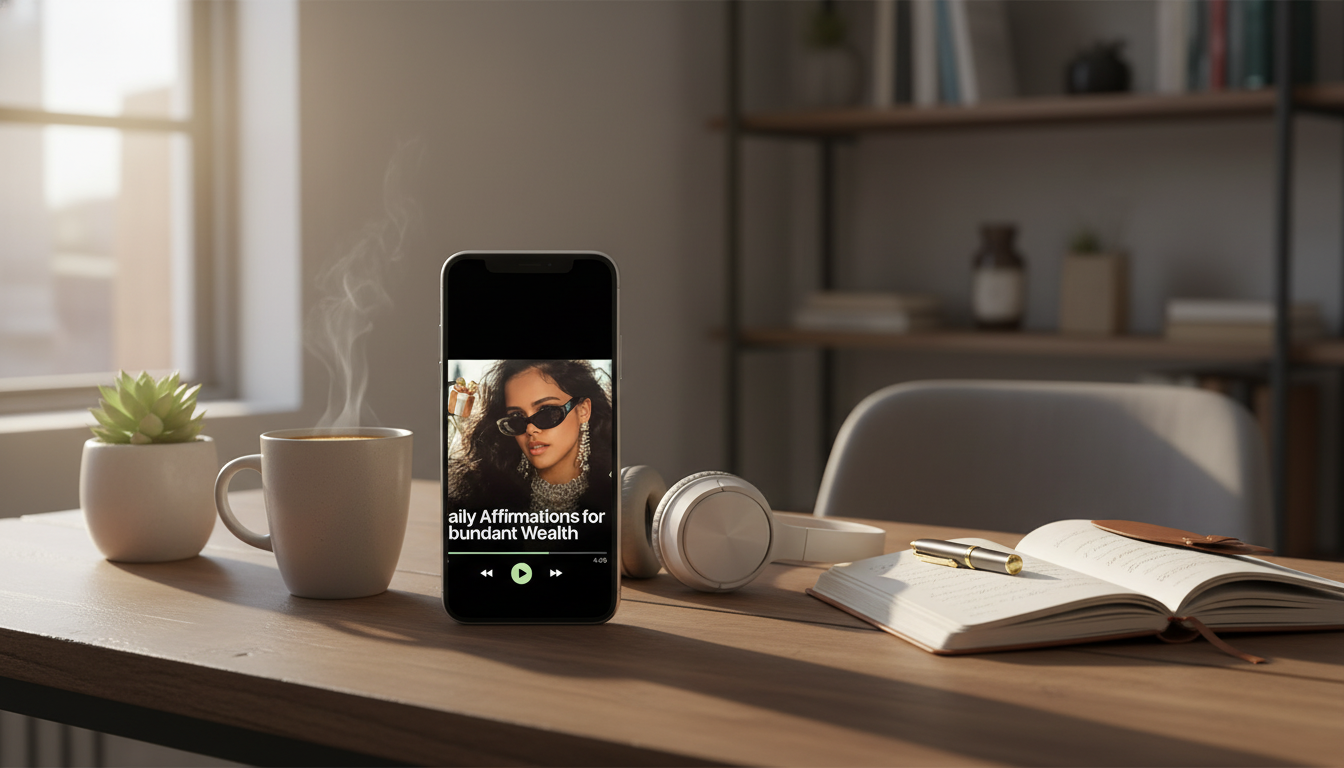 Audio Wealth Affirmations: Daily Money Mindset Ritual