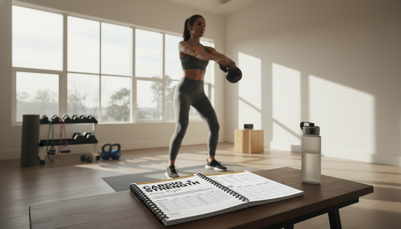 Cardio + Strength: Weekly Plan to Burn Fat and Build Muscle