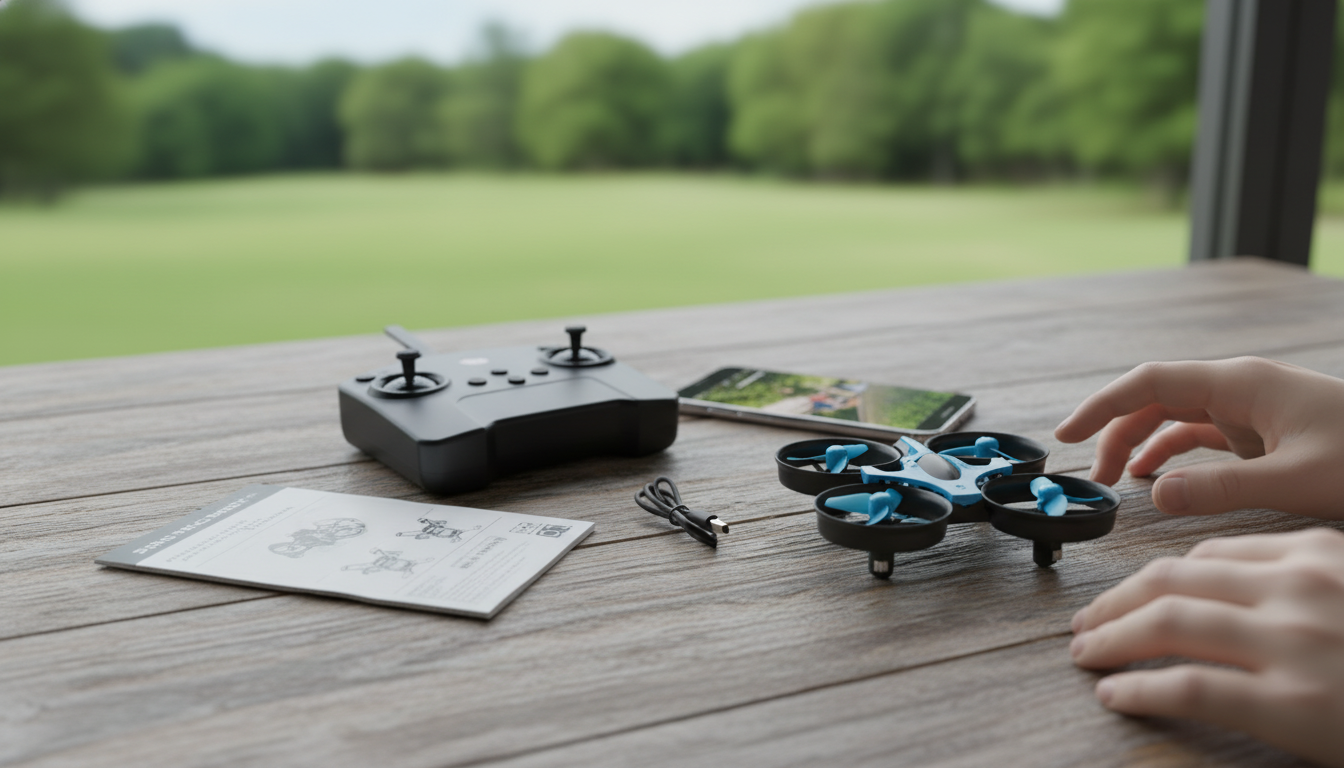 Mini RC Drone: HD Camera, 360 Flips & One-Key Return