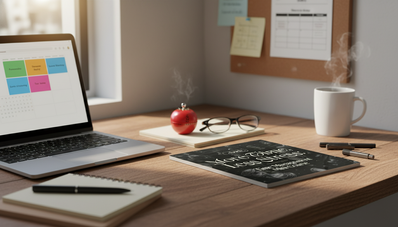 More Time, Less Stress: Pomodoro, Matrix & Time Blocking