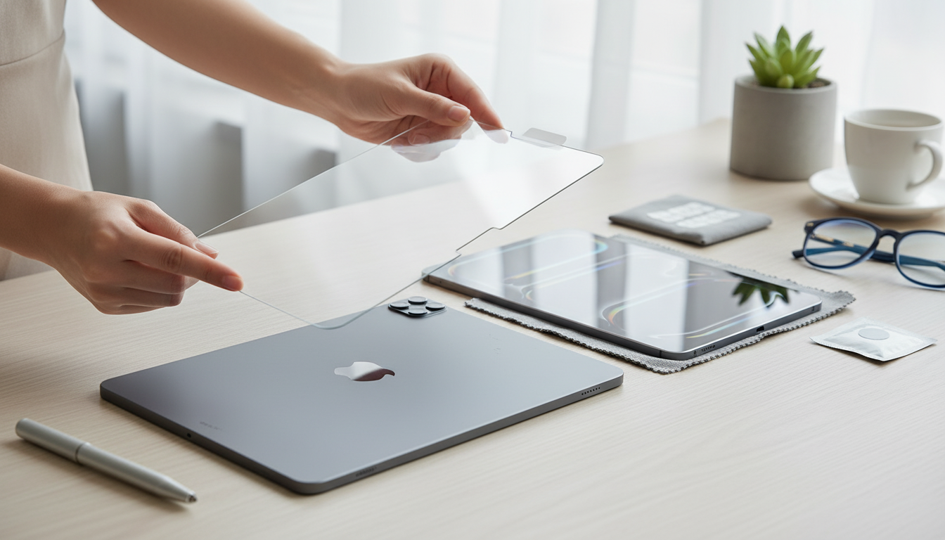 Ultra-Clear iPad Air/Pro Glass Protector: Fit & Install