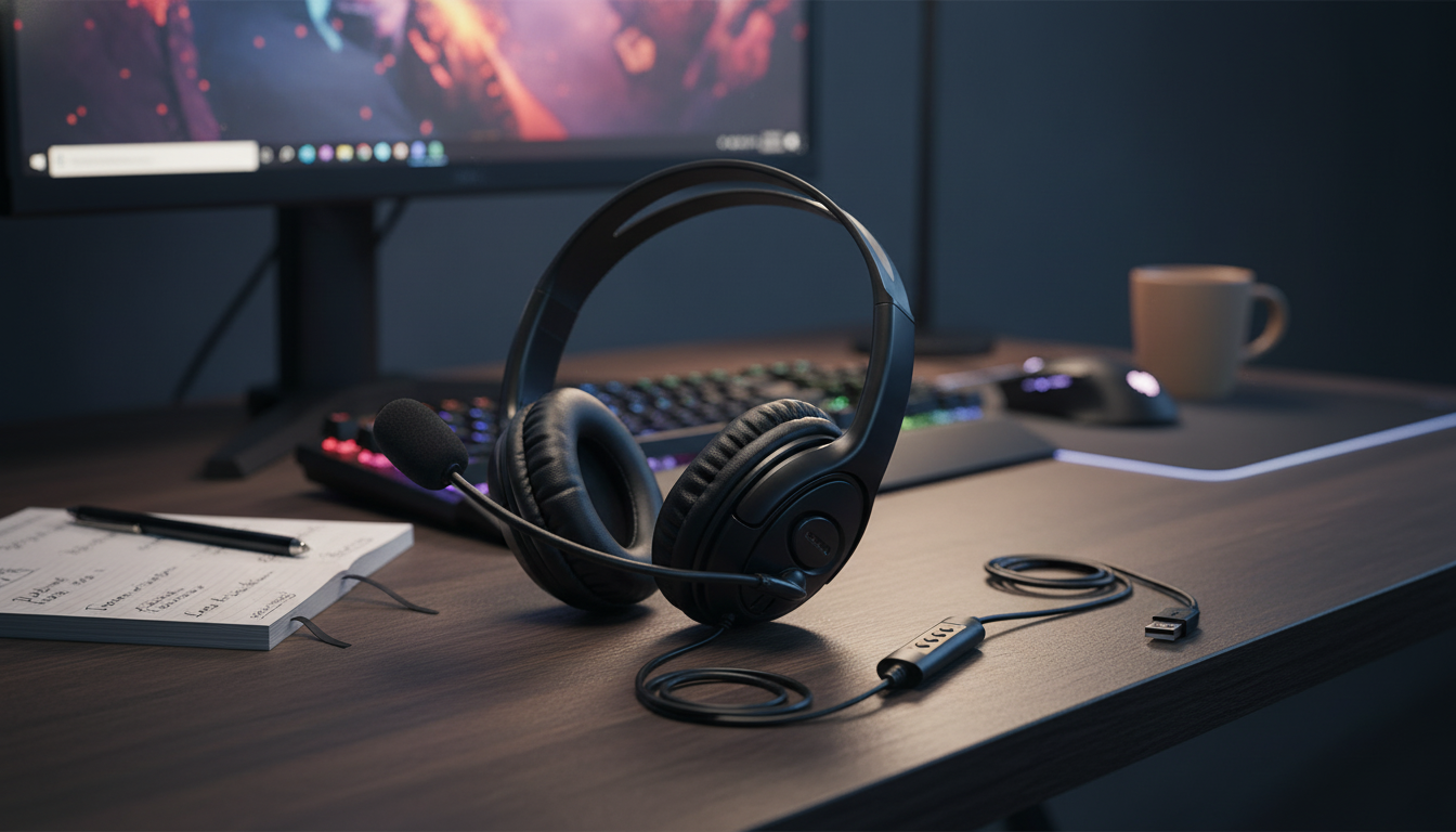 Wired Gaming Headset Mic Guide: Clear Chat & Stable Audio