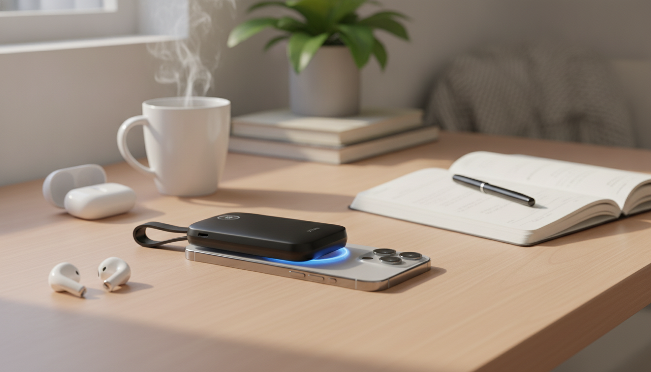 Magnetic Portable Charger for Apple: Snap-On Power