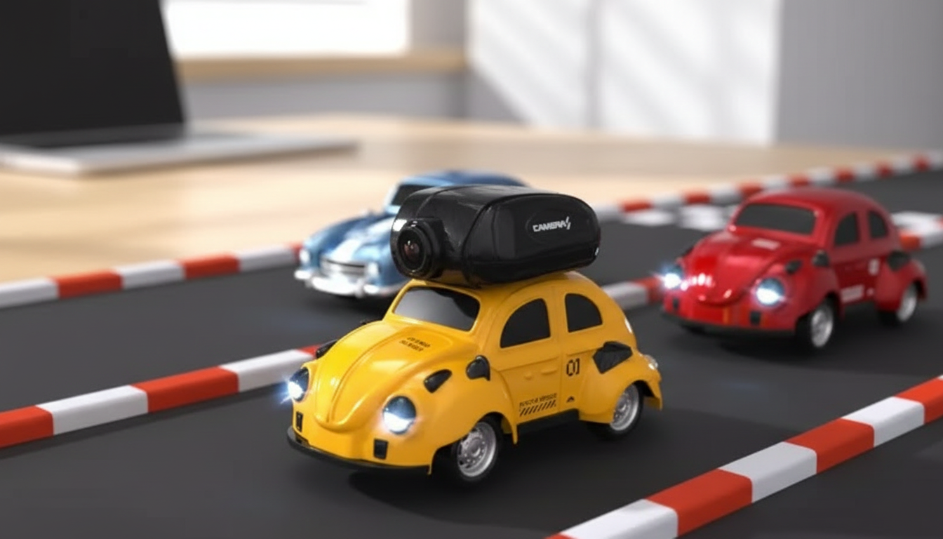 Mini RC Racing Car Camera: Real-Time FPV-Style Fun